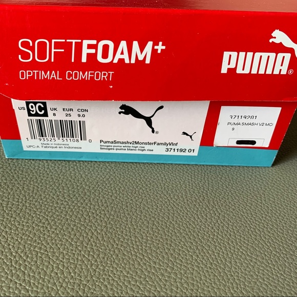 Puma toddler velcro sneakers - Picture 2 of 7